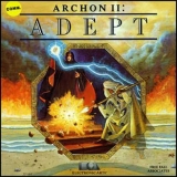 Archon II: Adept, de Free Fall Associates / Electronic Arts pour Apple II,IIe,IIc (complet)