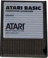 ATARI BASIC Computing Language révision C (1985) pour Atari 400/800/1200 XL (cartouche seule)