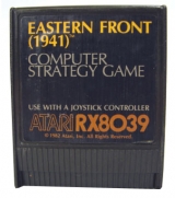 Eastern Front (1941), d\'Atari pour ordinateurs 400/600/800/1200 XL/XE (cartouche seule)