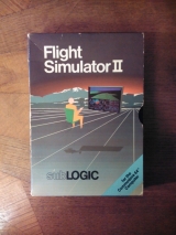 Flight Simulator II de SubLOGIC (1984) disquette pour Commodore 64