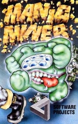 Manic Miner, de Software Projects pour Amstrad CPC 464 / 664 / 6128 (version cassette)