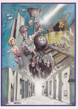 Metro 2018 de Initiel pour Amstrad CPC 464 / 664 et 6128 en version cassette (1985)