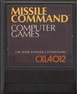 Missile Command d\'Atari pour Atari 400/600/800/1200 XL/XE (cartouche seule)