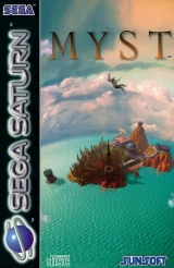 Myst pour SEGA Saturn (version PAL FR complète, 1994)