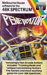 Penetrator, de Melbourne House (1983) pour Sinclair ZX Spectrum 48K