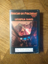 Rescue on Fractalus de Lucasfilm Games pour Commodore 64 (cassette K7)