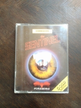 The Sentinel de Geoff Crammond, publié par Firebird pour Commodore 64 et 128 (version cassette)