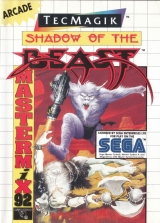 Shadow of the Beast, de TecMagik / Psygnosis pour Sega Master System (complet)