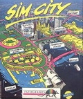Sim City de Maxis pour Atari ST (version francisée par Infogrames)