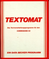 Textomat 64 de Micro Application / Data Becker. Traitement de texte accentué pour Commodore 64/128 (disquette)