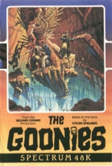 The Goonies de DataSoft / US Gold pour Sinclair ZX Spectrum 48K