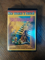 Toutankhamon de No Man\'s Land pour Thomson MO5 et TO7-70 avec manette de jeu (1985)
