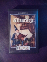 Wizardry, jeu d\'action-aventure de The Edge pour Commodore C64 128 (1985)