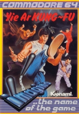 Yie Ar Kung-Fu, adaptation de l\'arcade de Konami réalisée par Imagine pour Commodore C64 128 (cassette)
