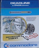Deadline d'Infocom / Commodore (1984) pour Commodore 64 / 128 (disquette)