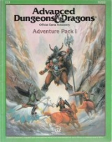 I13 Adventure Pack I. Advanced Dungeons and Dragons Official Game Accessory. TSR, Inc., 1987