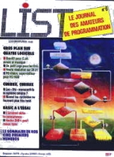 LIST. Le journal des amateurs de programmation. 1984-1985 (Mensuel)