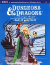 O2 Blade of Vengeance by Jim Bambra. An Adventure for One Character and Dungeon Master. TSR, Inc., 1984