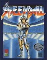 Speedball d\'Image Works (1988) pour Commodore C64 et 128 (cassette)