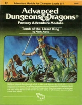 I2 Tomb of the Lizard King. Adventure Module for Characters Levels 5-7. TSR, Inc., 1982