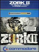 Zork II: The Wizard of Frobozz d'Infocom pour Commodore 64 (disquette)
