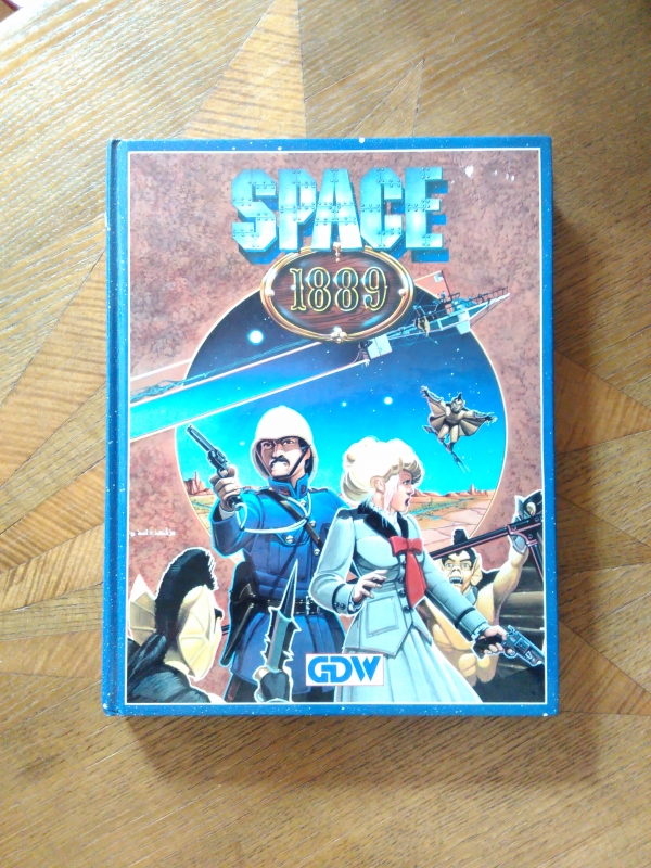 Space 1889 livre de règles du jeu de rôle de GDW (1988) Space 1889 livre de règles du jeu de rôle de GDW (1988)