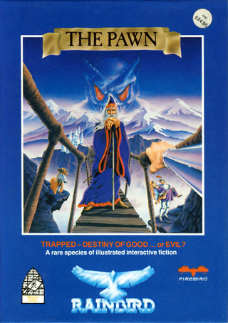 The Pawn de Magnetic Scrolls / Rainbird (1986) pour Commodore Amiga The Pawn de Magnetic Scrolls / Rainbird (1986) pour Commodore Amiga