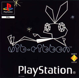 Vib Ribbon de Sony pour Sony PlayStation (complet en version PAL UE) Vib Ribbon de Sony pour Sony PlayStation (complet en version PAL UE)