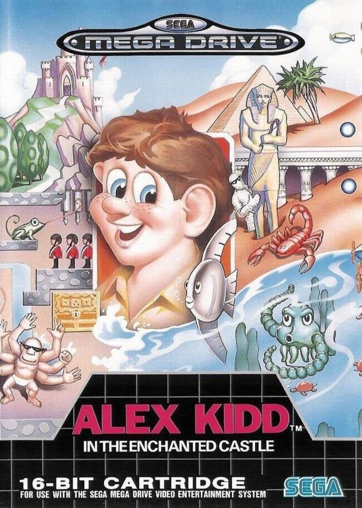Alex Kidd in the Enchanted Castle pour Sega MegaDrive (version française PAL) Alex Kidd in the Enchanted Castle pour Sega MegaDrive (version française PAL)