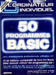 L'Ordinateur individuel. Mensuel. 1978-1989 L'Ordinateur individuel. Mensuel. 1978-1989