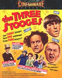 Publicité pour The three Stooges.
