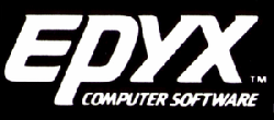 Logo officiel d'Epyx Computer Software (1984)